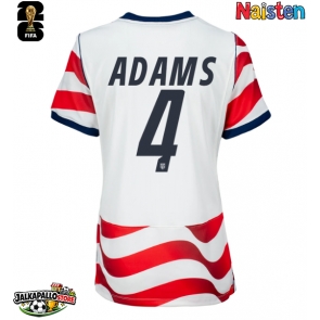 Yhdysvallat Tyler Adams #4 Kotipaita Naisten MM-kisat 2026 Lyhythihainen